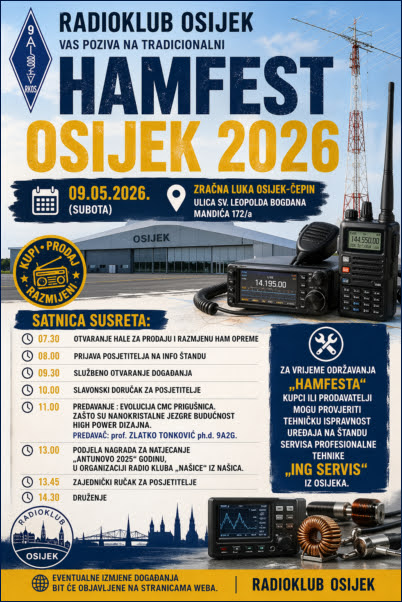 Radioamateri iz Kutine na tradicionalnom HAMFEST-u u Osijeku